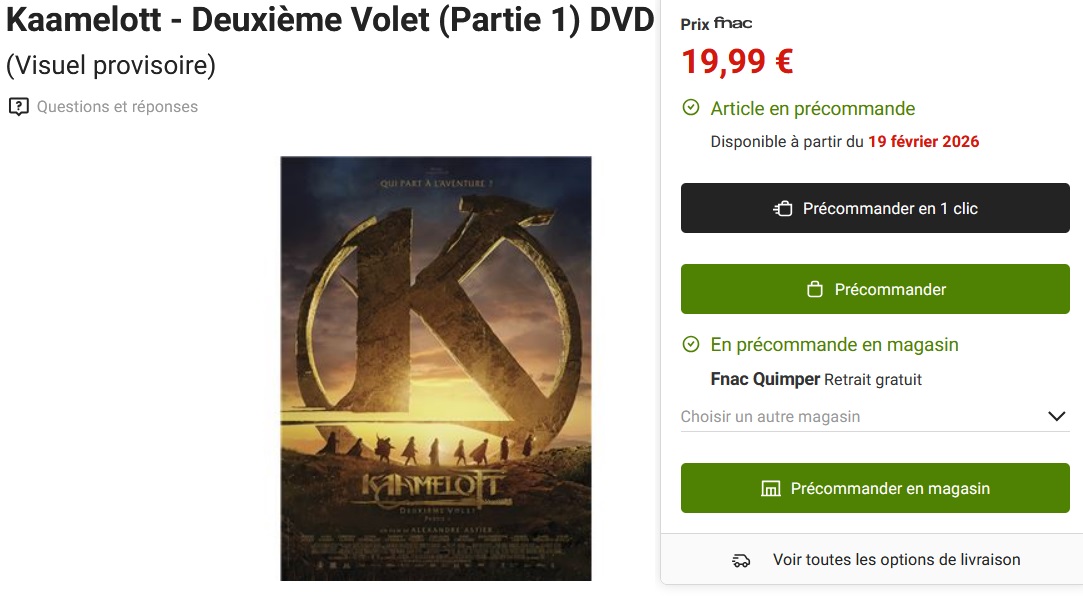 ylcom1's tweet photo. #KaamelottDeuxiemeVolet 
A 15 jours de mon anniversaire 😊
Pour un bon petit montage https://t.co/iK6cCTPyuY
