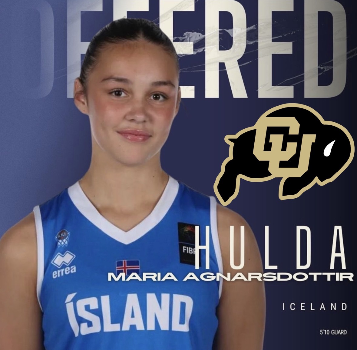 After a great phone call with coach Toriano <a href="/CUBuffsWBB/">Colorado Women's Basketball 🦬</a> they offered me scholarship 💚

I appreciate the kind words and love they reached out after seeing him on the sidelines last 2 summers when playing in AAU tournaments in the states 🏀

Looking forward to get to know the