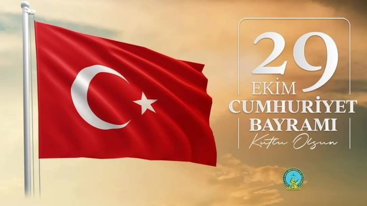 DHMISedatONAYLI's tweet photo. Tarihte eşi ve benzeri görülmemiş bir kahramanlık destanı sonrasında, Milli İstiklâl, İstikbâl ve Eğemenliğimizin nişanesi olarak tüm cihana ilan ettiğimiz Türkiye Cumhuriyeti’nin 102. kuruluş yıldönümünü şanla, şerefle ve coşkuyla kutluyor... https://t.co/C0XlIzEwzm
