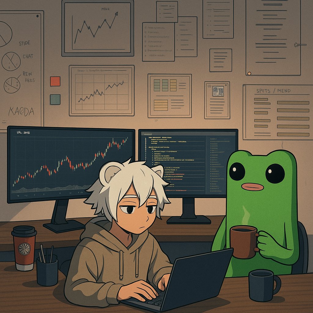 saka_Algo's tweet image. Late night grind with @itsafwog ,
This guy is spilling alpha back to back..
Something is coming 🧐