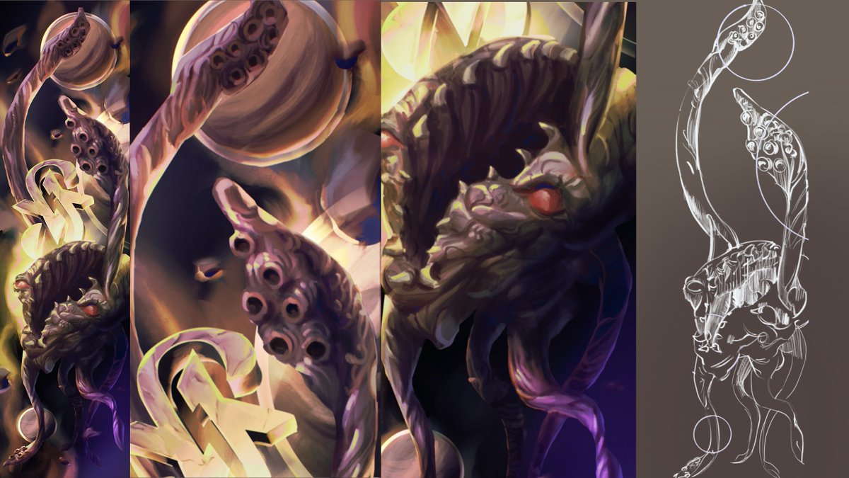 cosmic horror - illustrated commission for <a href="/merpion/">Merp</a>