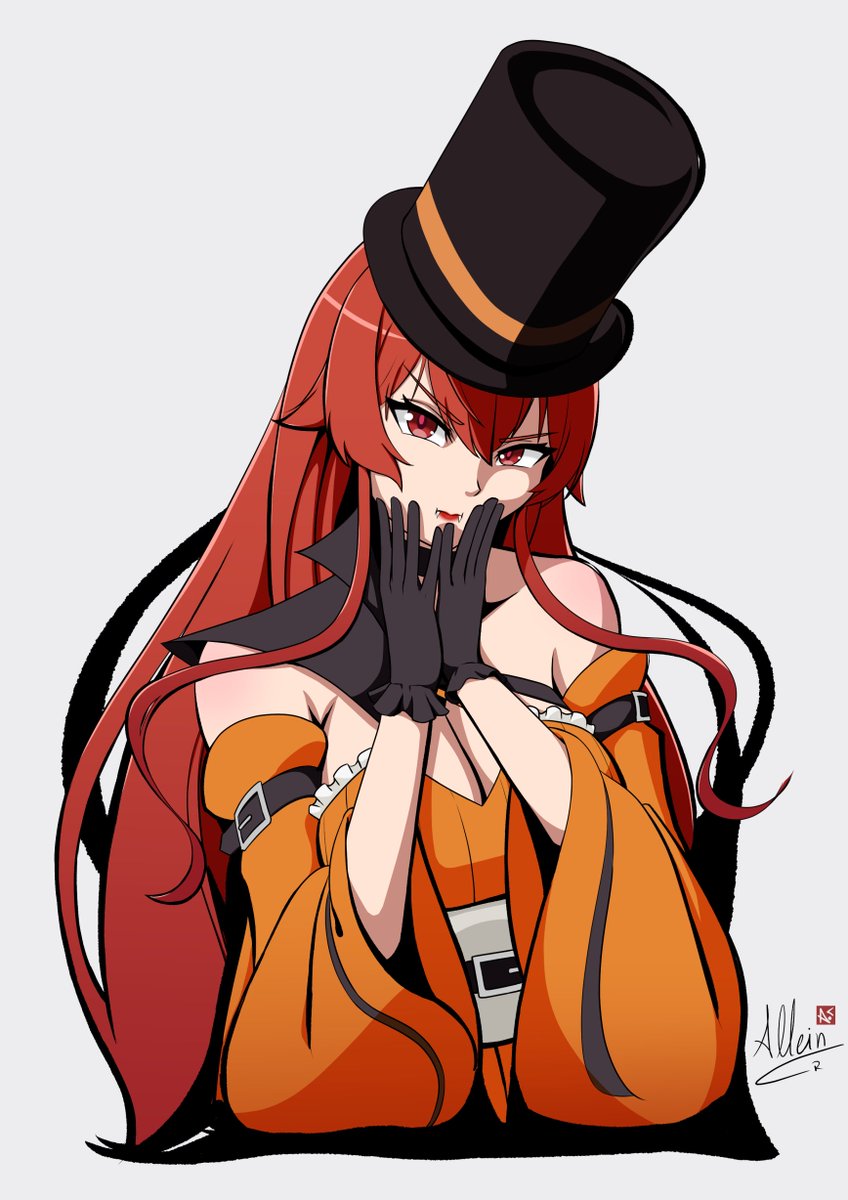 #無職転生FA #Halloween I only posted the darker versions before, so here they are with their bright, sparkling eyes —looking cute 🤍💙❤️