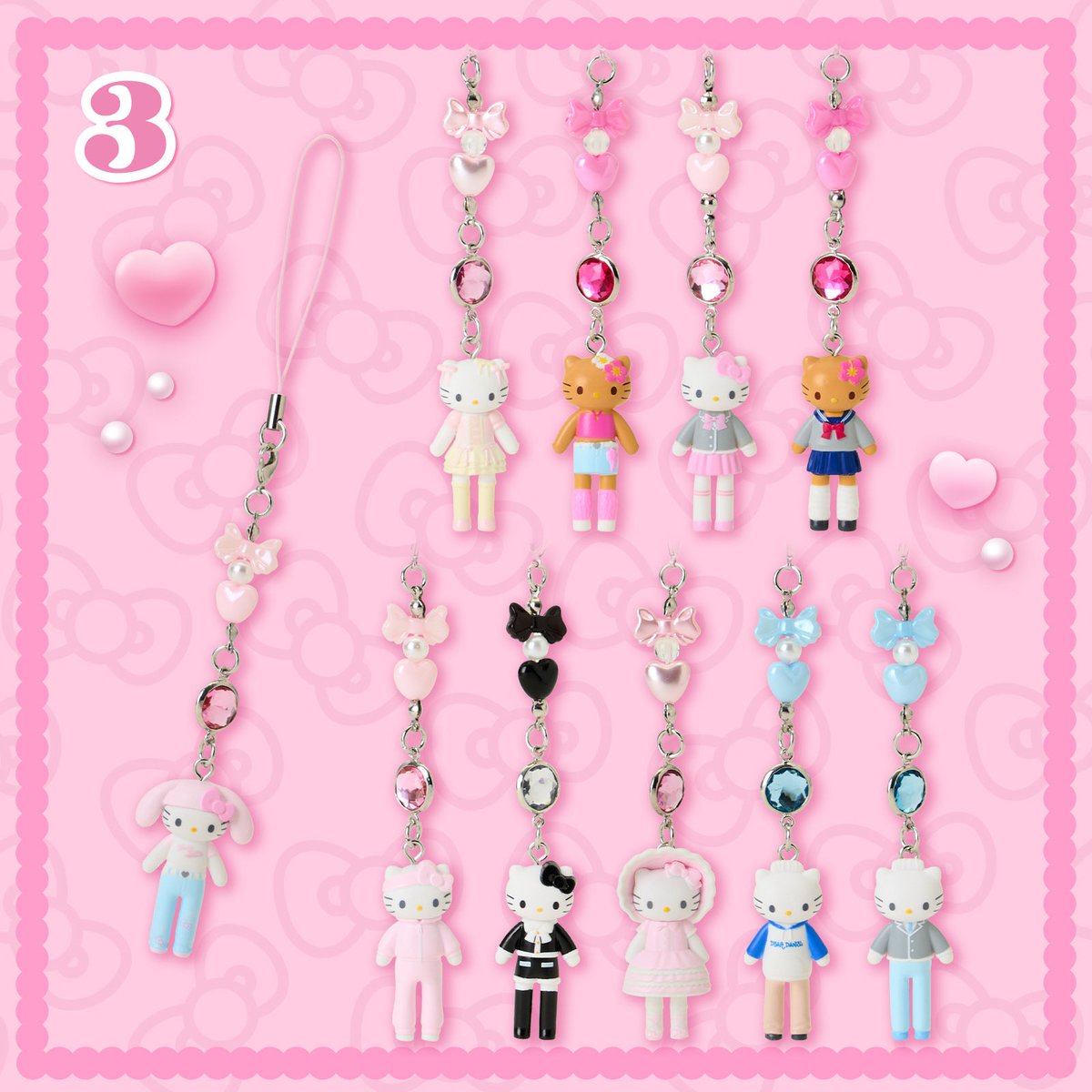 サンリオ クローゼットコレクションのストラップ🌸