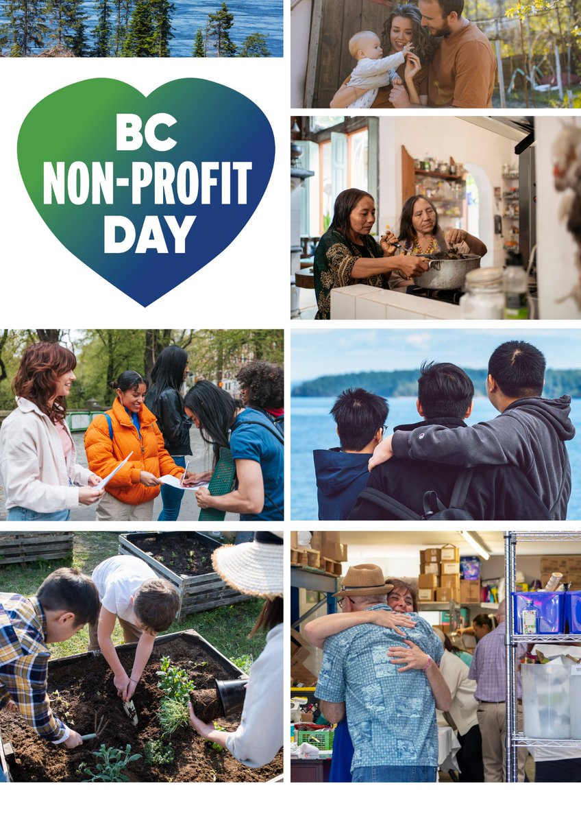 📢 Today is #BCNONPROFITDAY - to celebrate the sector’s massive economic &amp; social contribution - and create a deeper understanding of the people and communities it supports.

🔗 More information at: bcnonprofitday.ca