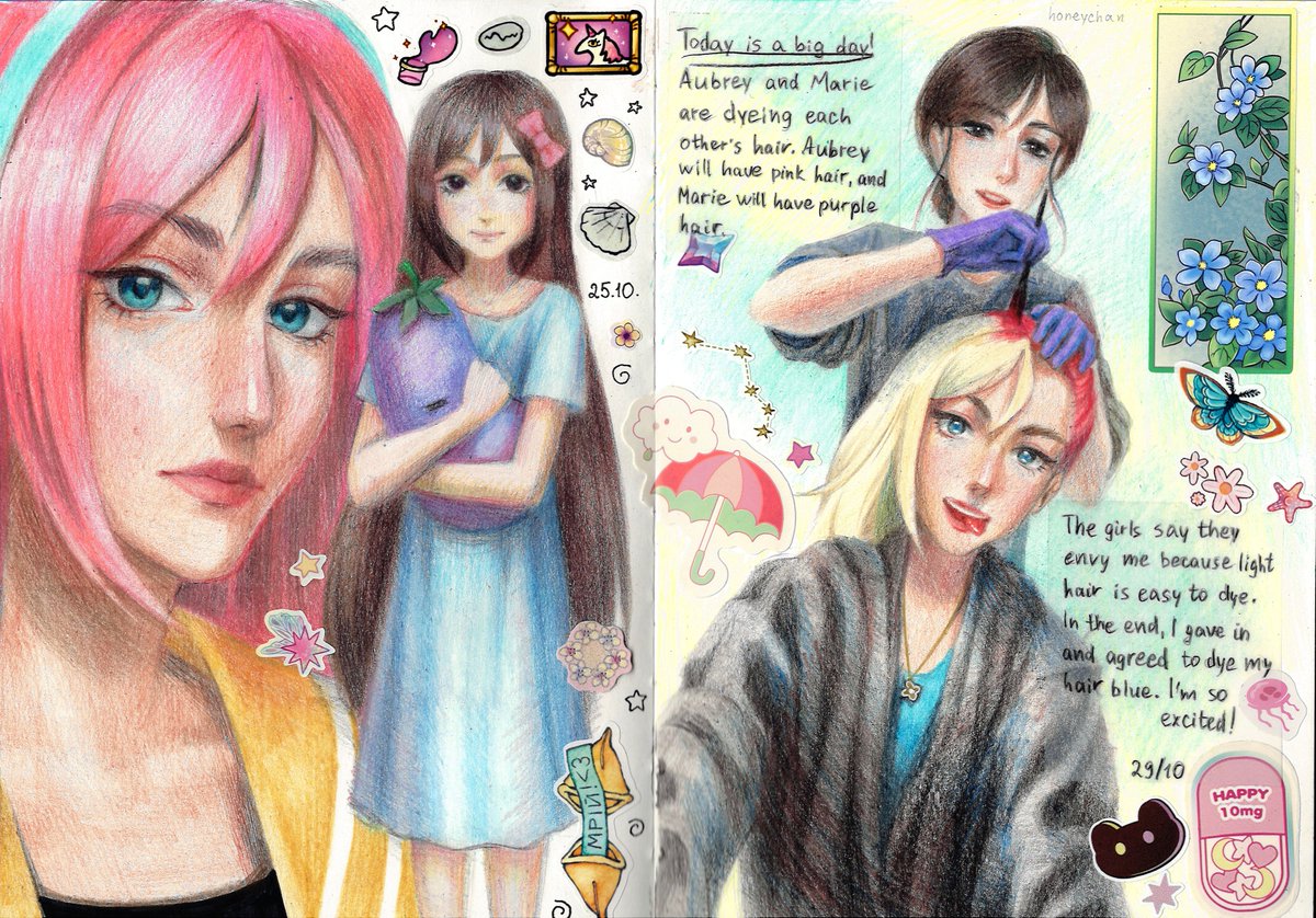 #omori #aubrey #marie 
I am going to create new memories for them💔
Let's continue filling Basil's photo album😌