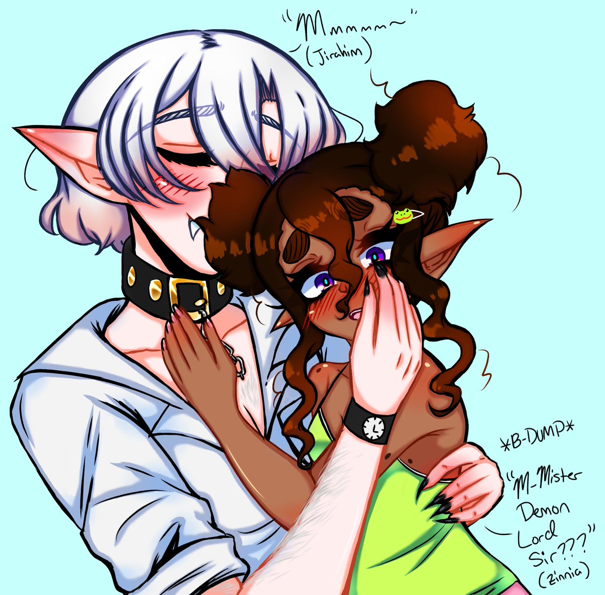 naga_kitties's tweet photo. (OCs) Zinnia & Jirahim thing
#anime #animeart #digitalart #art #drawing #ocs #oc #simplistic #wip #couple #silly #kawaii #elf #vampire https://t.co/wt4ptjM1zq