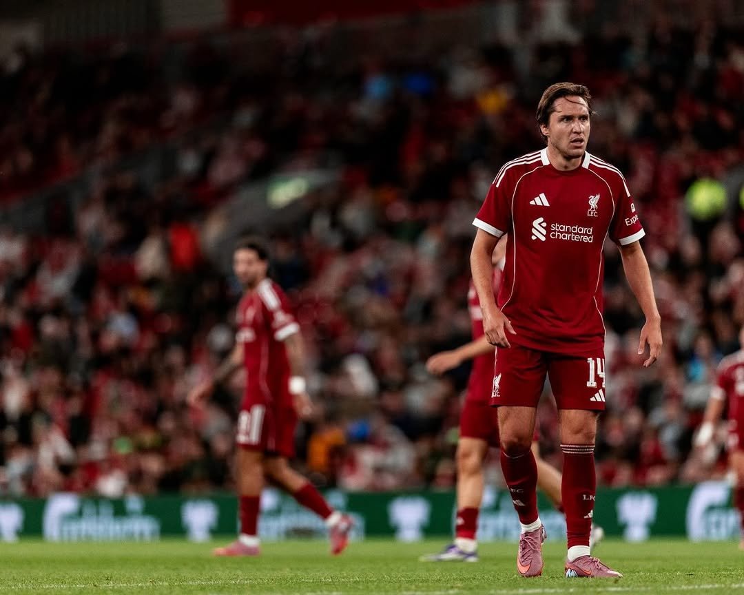 AnythingLFC_'s tweet image. Federico Chiesa: “If Crystal Palace wants to play long ball and long throw-ins they are more than welcome to do so, because we’re going to answer them with high intensity and winning duels, and trying to win. I don’t know if you say this in English but [in Italy] we say: ‘Winning…