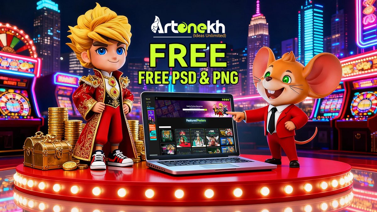 artonekh's tweet image. 🎰 Free PSD Templates!
Level up your design with premium-style — all FREE to download!
💎 Editable | High-Quality | Ready to Use
👉 artonekh.com/psd

#FreePSD #GameDesign #GraphicDesign #ArtOneKH #FreeDownload #GameArt