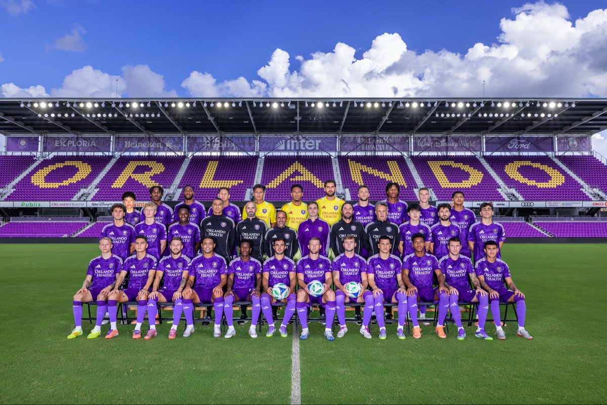 OrlandoCitySC's tweet image. The 2025 Lions 🦁