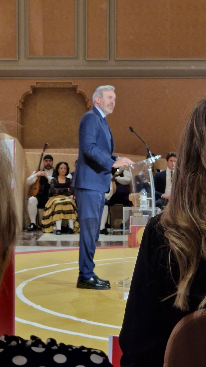 🏆En la II edición de los Premios Nicanor Villalta, a promovidos por el Gobierno de Aragón, se ha reconocido a los toreros Tomás Rufo, Daniel Luque, Aarón Palacio y Cristiano Torres.
<a href="/GobAragon/">Gobierno de Aragón</a> 
#tauromaquia 
#PatrimonioCultural