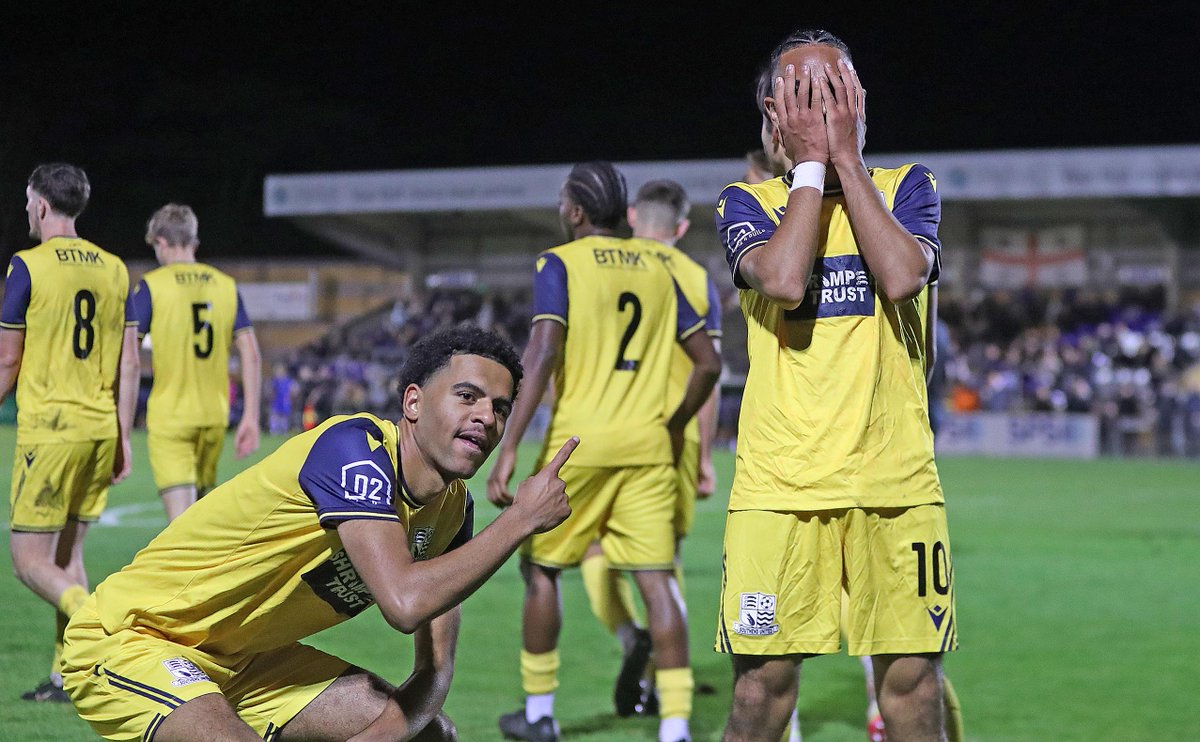 Loving this pic of <a href="/Riothomas08/">Rio Thomas</a> celebrating with two goal <a href="/SUFCYouth/">SUFC Academy</a> hero <a href="/BrandonDadson/">Brandon Dadson BD10</a> during their 3-0 FA Youth Cup victory at <a href="/BSFCTheBlues/">Bishop's Stortford FC</a> this evening <a href="/CJPhillips1982/">Chris Phillips</a> Echo