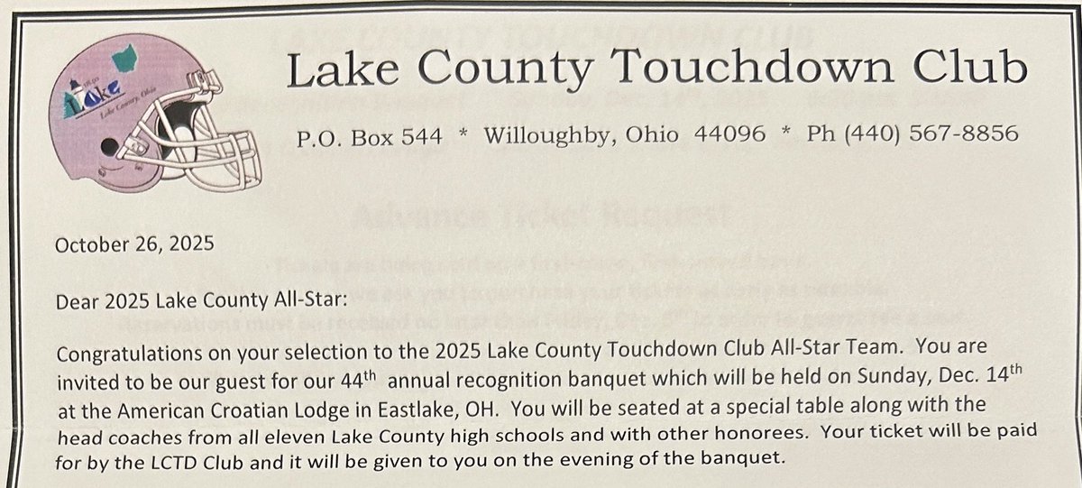 Honored to be selected for the Lake County All-Star Team! Thank you for the recognition. #AllStarTeam #CollegeReqruitment