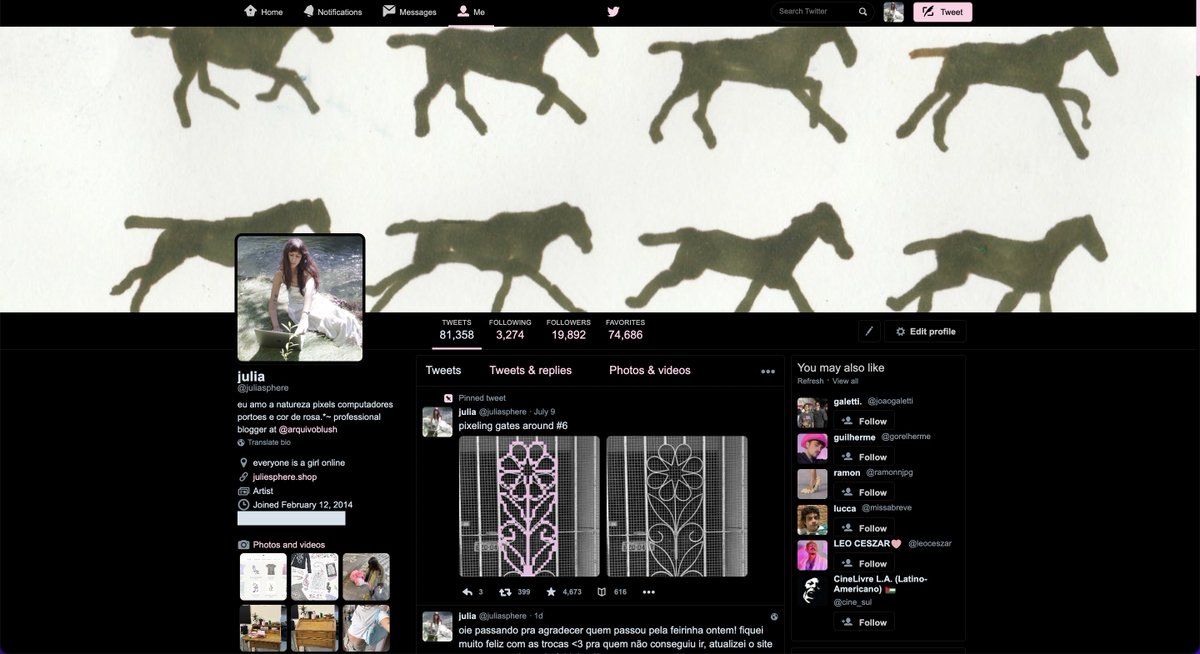 to me sentindo em casa com essa extensão de twitter antigo