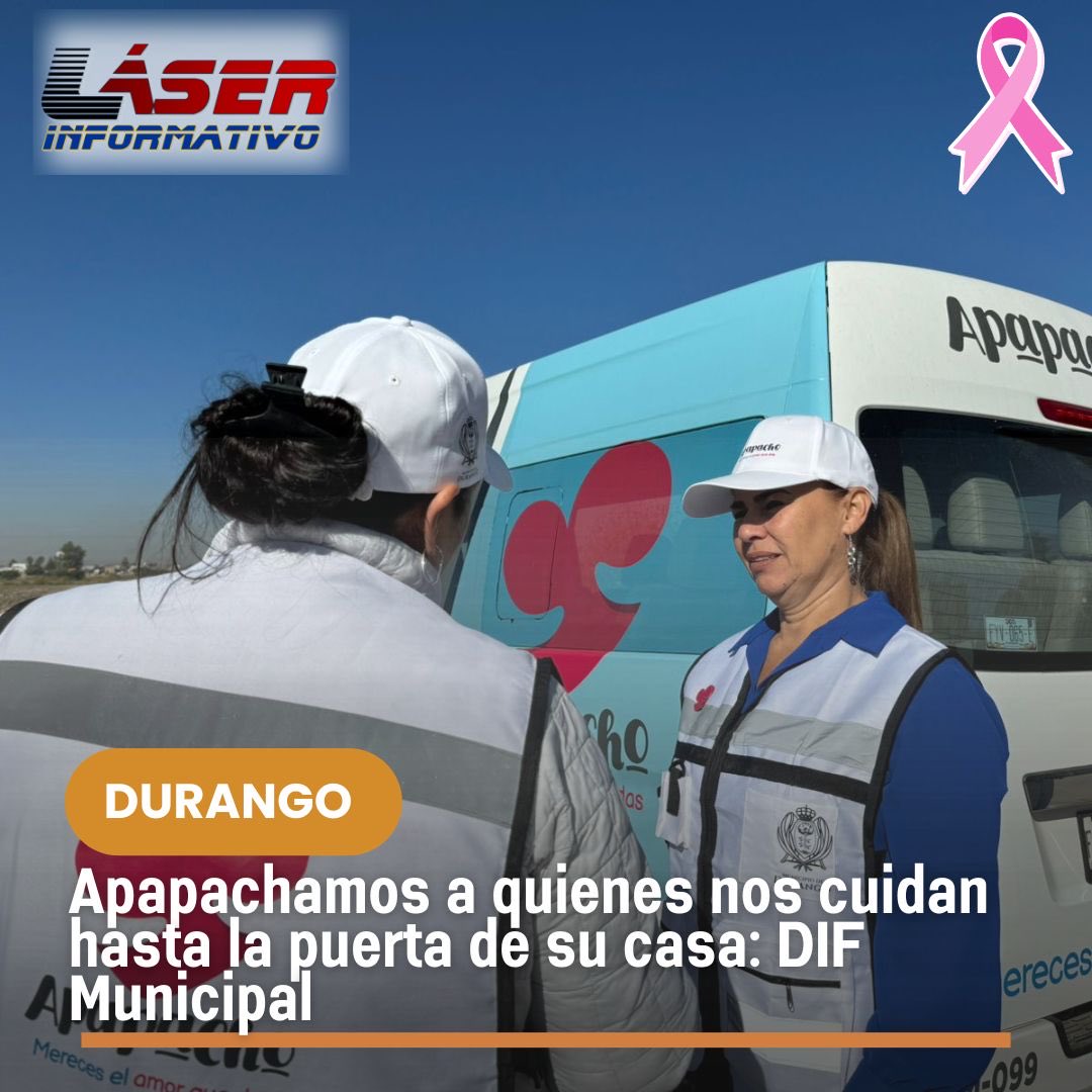 LaloSerranoZ's tweet image. #LaserInformativo

#Durango|| Apapachamos a quienes nos cuidan hasta la puerta de su casa: @DIFMunicipalDgo 

•Entregan apoyos y kits de autocuidado a 500 cuidadoras y cuidadores en sus hogares
•Reconocen su labor y fortalecen el bienestar familiar en Durango

Cuidar a quienes…