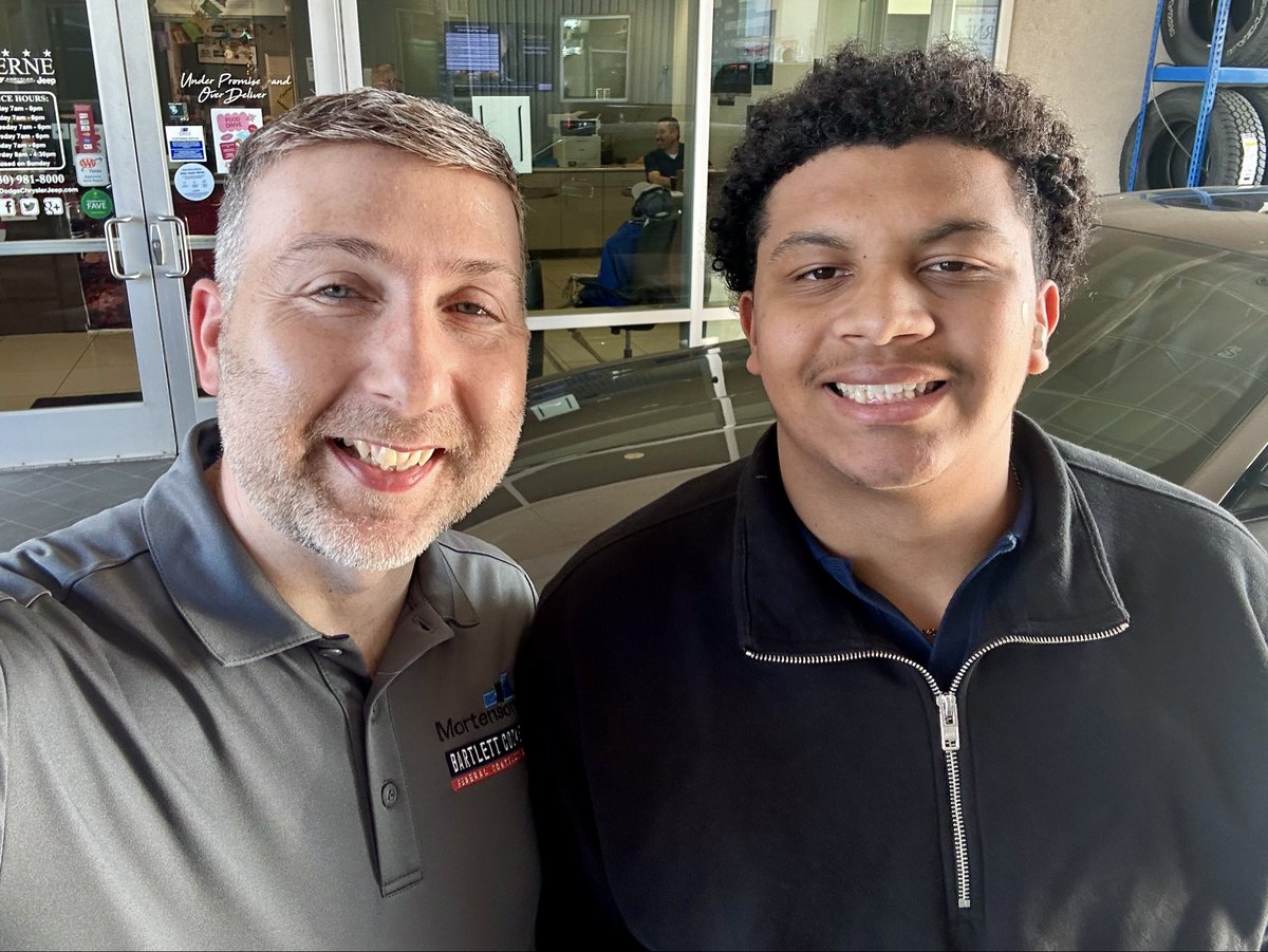 🔥 We’re so proud of Phenix and his new role at Boerne Dodge Chrysler Jeep!

He’s always had a passion for cars and incredible knowledge of the industry, and now he’s thriving in his new gig. I even bought my new vehicle from the dealership!

Congratulations, Phenix!