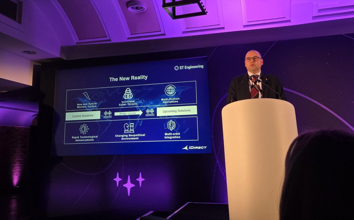 38arcus's tweet image. Day 1: Defence In Space Conference 2025, London.
#Defence #spacecomms #militarytech