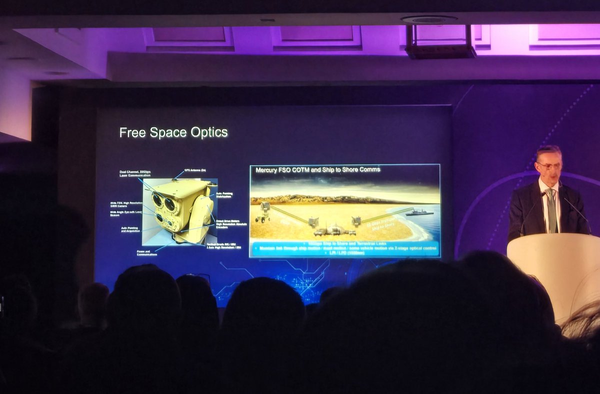 38arcus's tweet image. Day 1: Defence In Space Conference 2025, London.
#Defence #spacecomms #militarytech