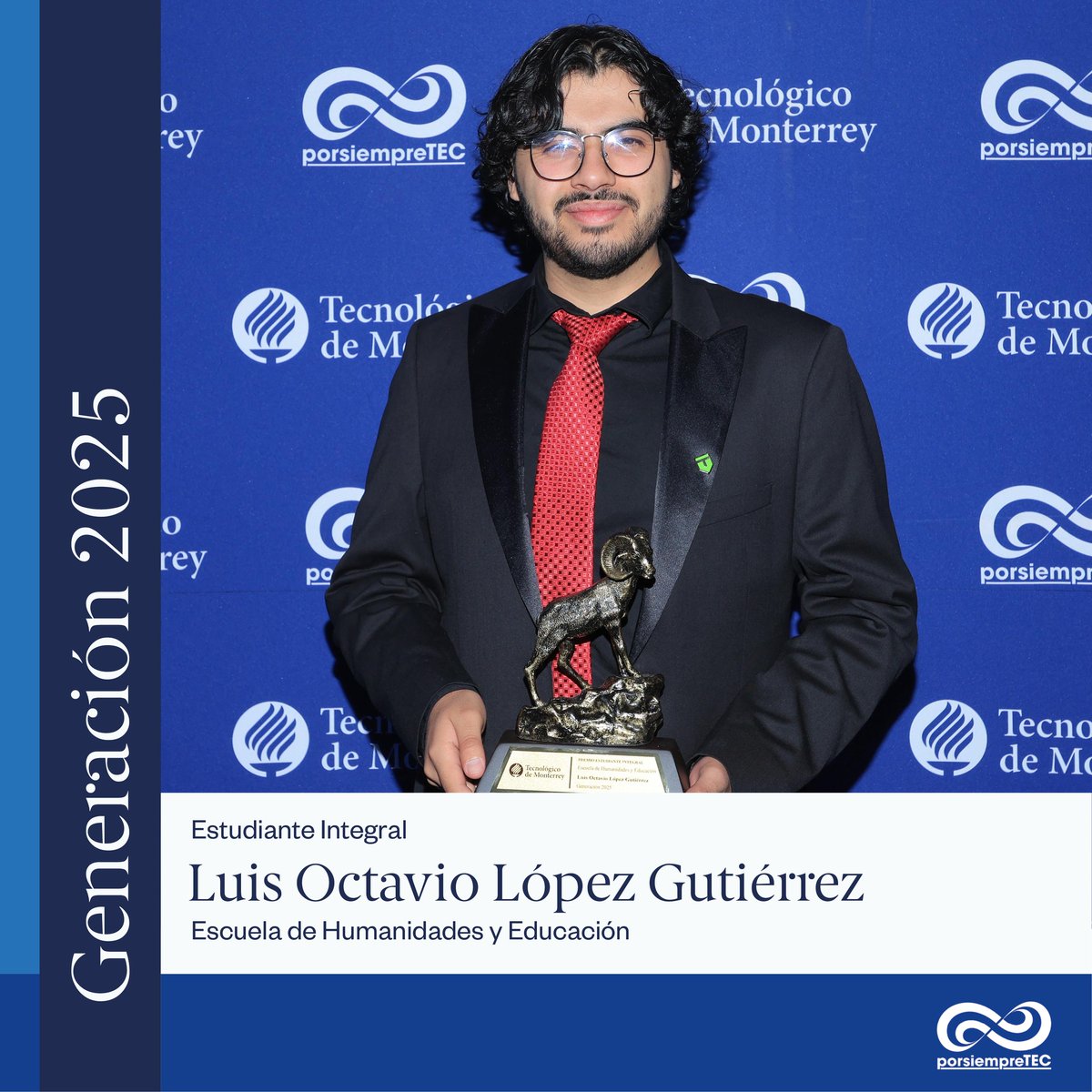 ITESMCEM's tweet image. Destacó por su colaboración con la OIM en la campaña “La representación de la inocencia y niñez de las infancias migrantes” y por su labor como creativo en Mandala International Academy. ¡Felicidades, Luis Octavio, por tu creatividad, empatía y liderazgo! 🏆✨ #OrgulloTec 💙🐏