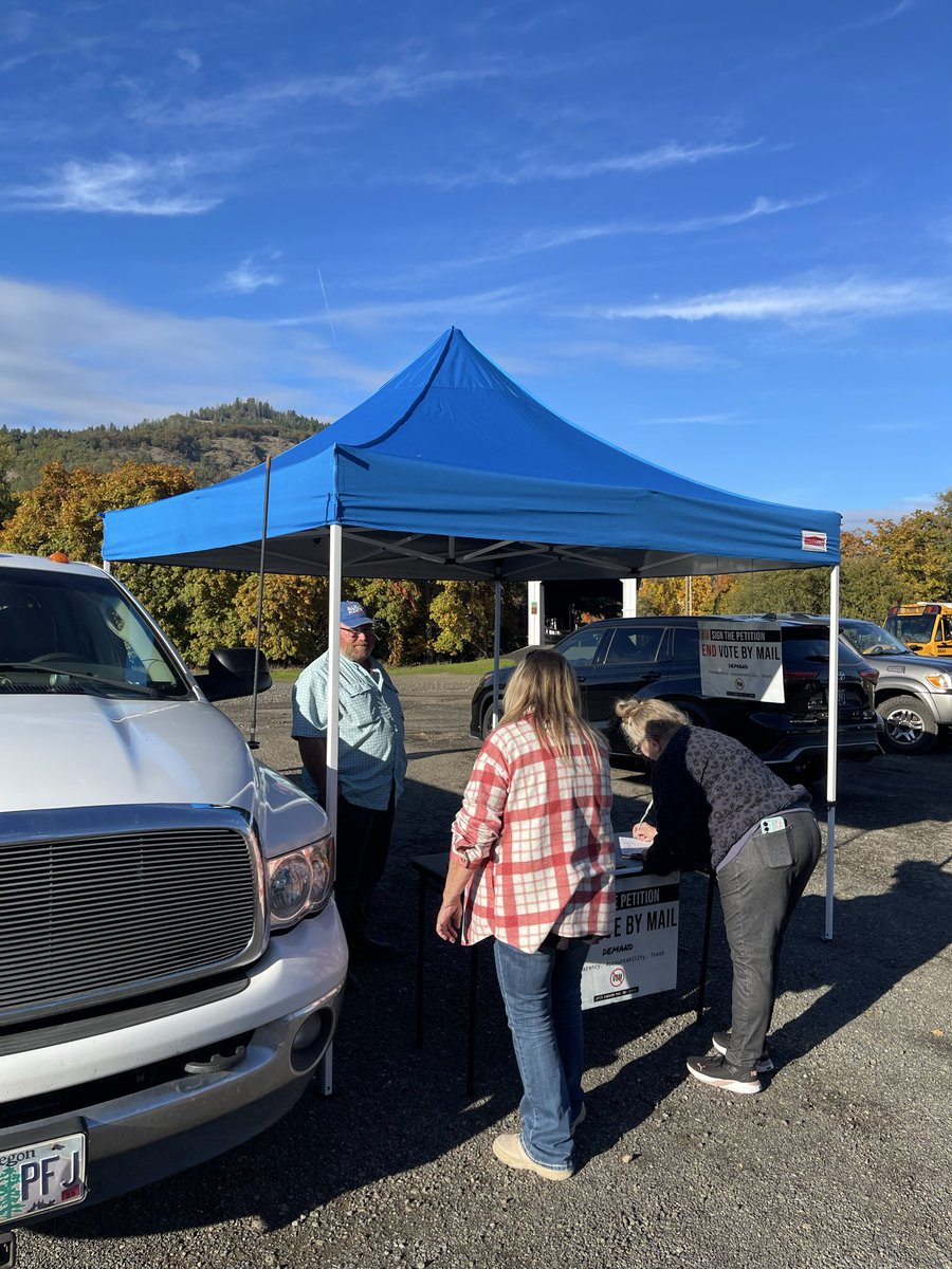 End Vote By Mail! Good job, Matt!