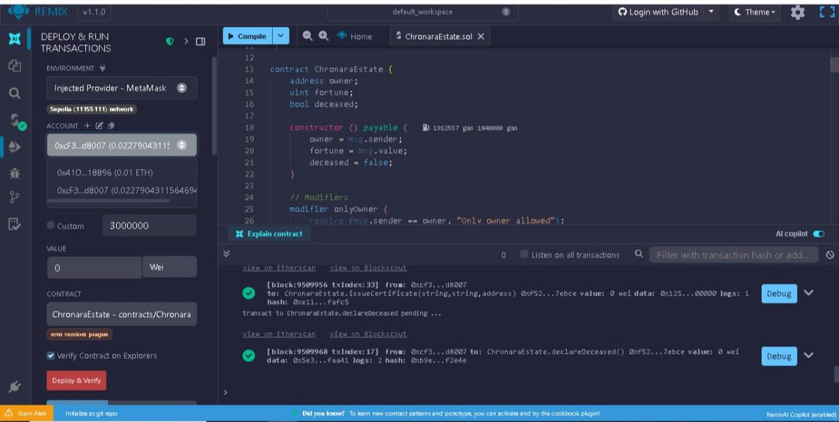Actually feels good to  add “Blockchain Dev” to my bio. 😎

Halfway through the course, still learning, building and applying what I learn step by step. Progress is the goal.

Always evolving and taking every opportunity to grow.

#Web3 #BlockchainJourney