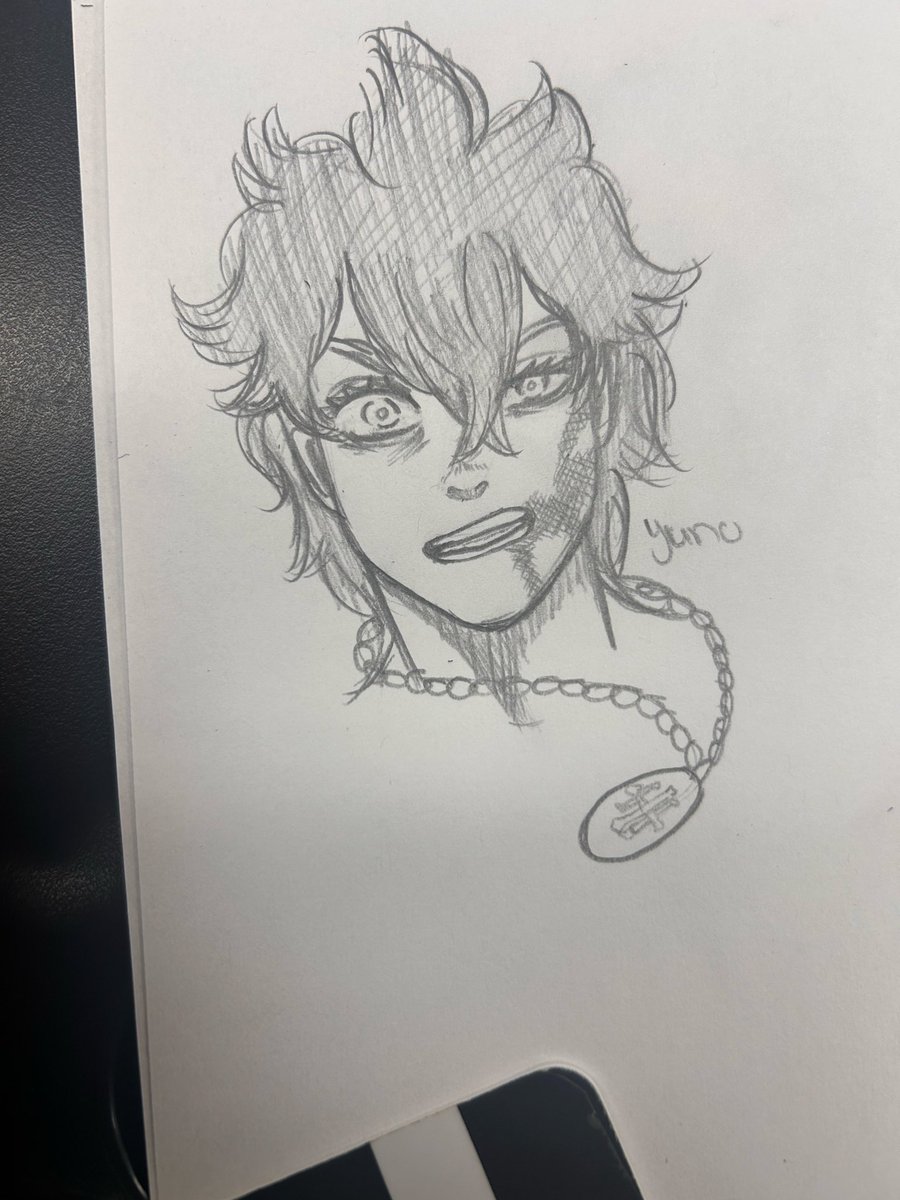 Using yuno to study cross-hatching except I should be studying facial anatomy and everything else