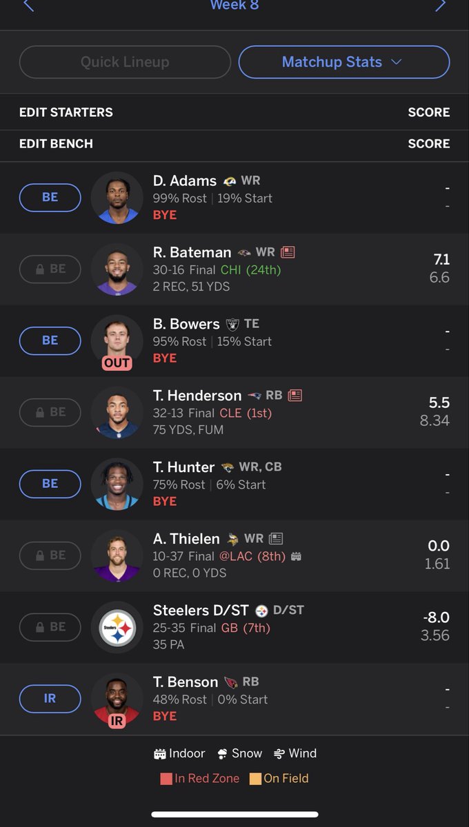 cjthies03's tweet photo. @YahooFantasy Whose got it worse than me me??? https://t.co/N6ziIfNYaJ