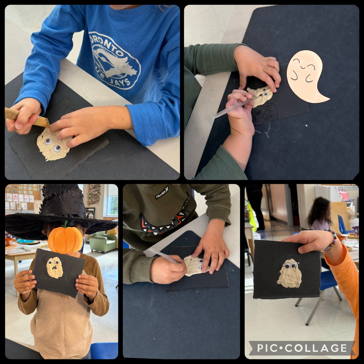 Our Kinders plunged right into sculpting some ghoulish creations! 👻 

They used plasticine (and a hint of sparkle) to create spooky ghosts — a fantastic way to develop fine motor skills! ✨

#ocsbKinder