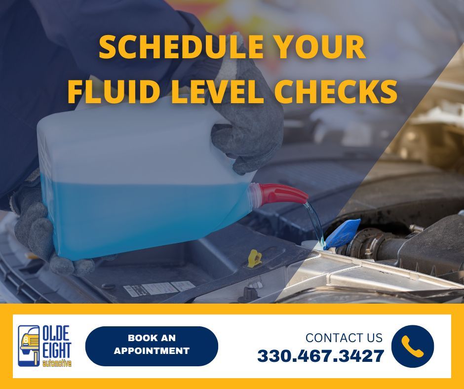 olde8auto's tweet image. 🧊 Your engine’s worst enemy? A frozen radiator. 
 Make sure your coolant and antifreeze are topped off and winter-ready before the cold really hits. 

 🚗 Book your pre-winter fluid check today—quick and essential! 
 #WinterReady #CoolantCheck #AutoMaintenance