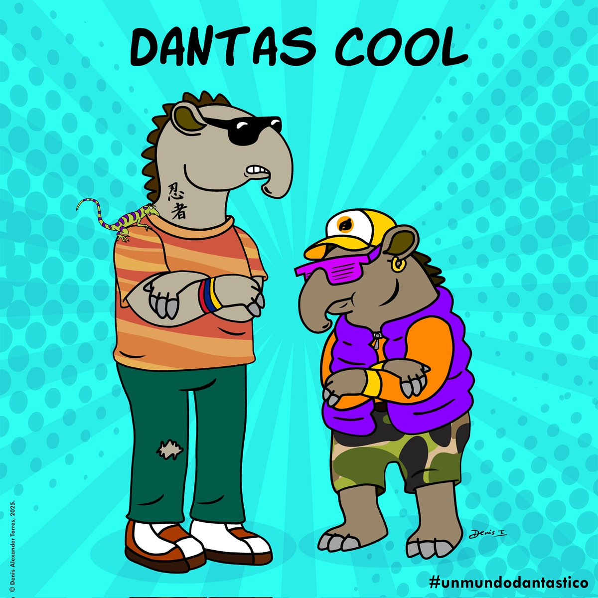 Este 2025 se cumplieron 5 años desde que un día, por azares del destino y sin ninguna pretensión, hice la caricatura de un tapir asiático inspirado en la película Kung-fun Panda. Así surgió "Kung-fu Danta" y el proyecto de arte "Un Mundo Dantástico"...
visiontorres.blogspot.com/2025/10/cinco-…