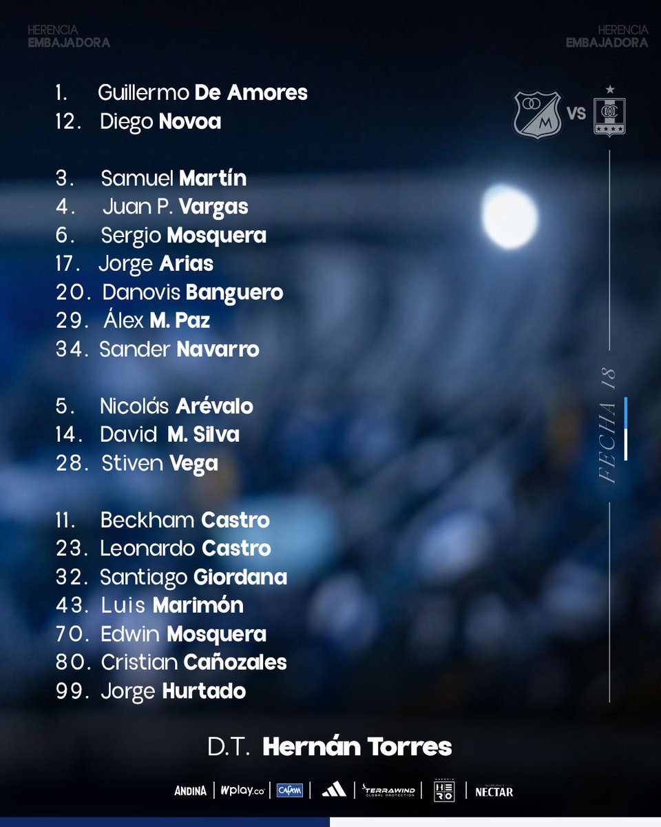 Millonarios FC tweet media