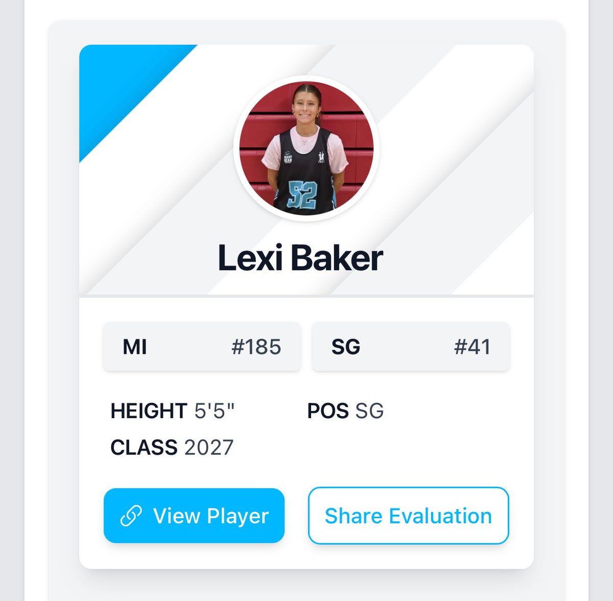 Lexi Baker tweet media