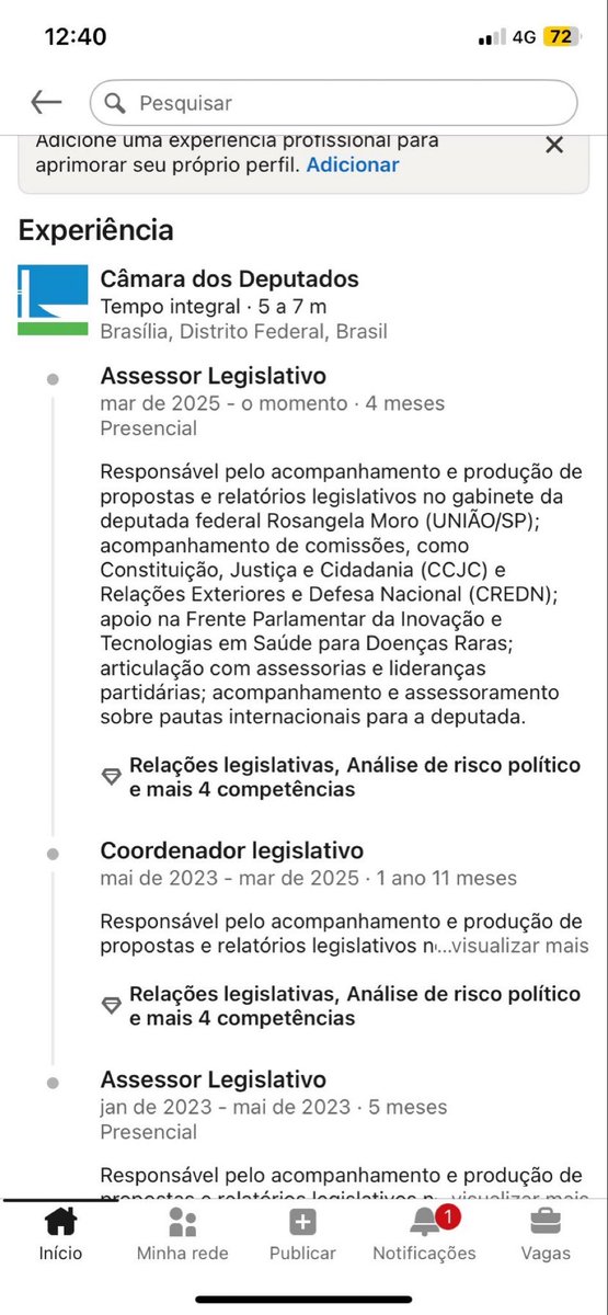 Desavisadamente, eu ainda seguia esse perfil “Eixo Político”. 

Esse post de hoje me deixou “oi???”, aí nos comentários descubro que o dono do perfil é assessor da esposa do Moro. 

Tá explicado!