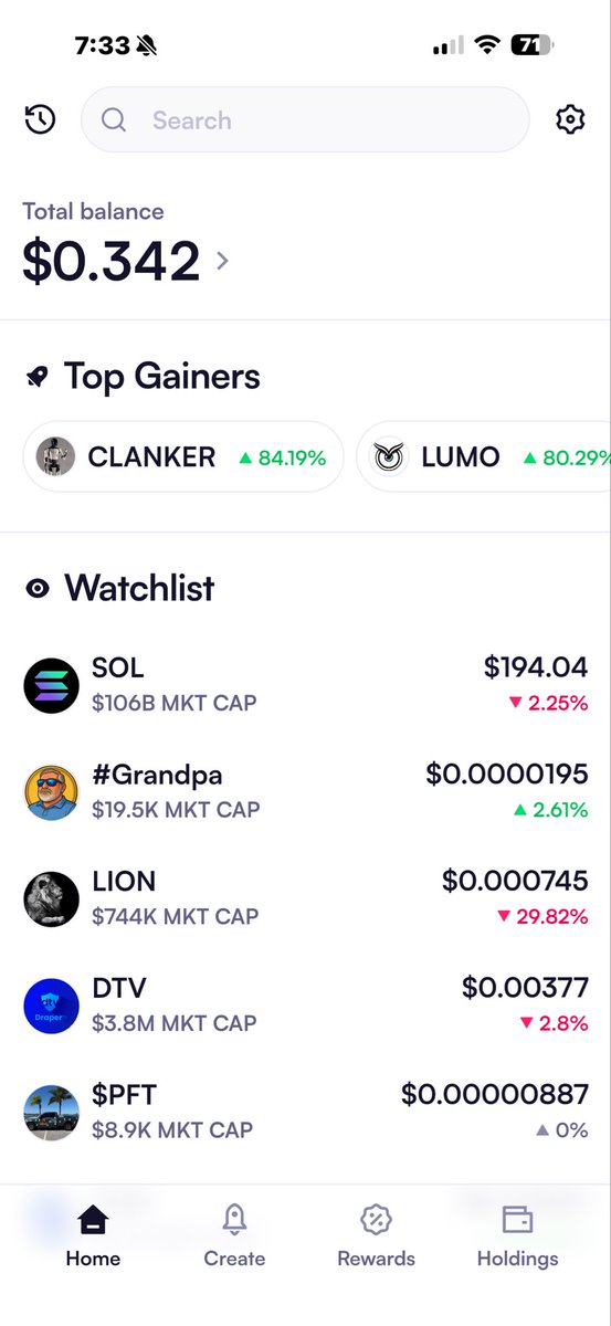 It’s really cool seeing #Grandpa on $Moonshot now we need to get it actually listed on moonshot. Sitting in the top earners spot. Big dreams? Yes of course, now let’s get pumping on pump.fun. 8p5TNt8ssDB9t1a73DeV4TAt28Zfgcuiobmn6NnVpump