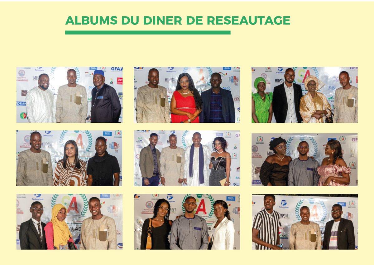 AcademySenegal's tweet photo. 𝙇𝙖𝙣𝙘𝙚𝙢𝙚𝙣𝙩 𝙙𝙚 𝙡𝙖 5𝙚̀𝙢𝙚 𝙀́𝙙𝙞𝙩𝙞𝙤𝙣 𝙙𝙪 𝘿𝙞𝙣𝙚𝙧 𝙙𝙚 𝙍𝙚́𝙨𝙚𝙖𝙪𝙩𝙖𝙜𝙚 !
Nous sommes ravis d'annoncer le retour tant attendu du 𝑫𝙞𝒏𝙚𝒓 𝒅𝙚 𝙍𝒆́𝙨𝒆𝙖𝒖𝙩𝒂𝙜𝒆. 
À bientôt au Diner de Réseautage ! https://t.co/BAREj9iaIS