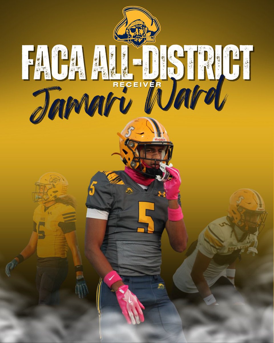 Congratulations <a href="/C_CollinsMurray/">Christian Collins-Murray</a> and <a href="/jamariward6/">Jamari Ward</a> on being selecting to the District 14 All Team 🏴‍☠️