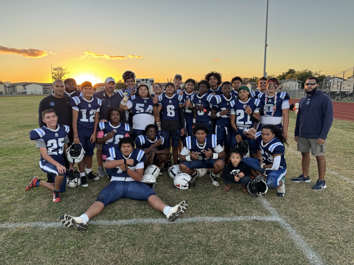 8th grade A team finishes the season with a strong win over Hurst 32-0! So proud of the hard work they’ve put in this season! <a href="/LDBellFootball/">L.D. Bell Football</a> <a href="/IAR2_Football/">TrinityTrojanFB</a>