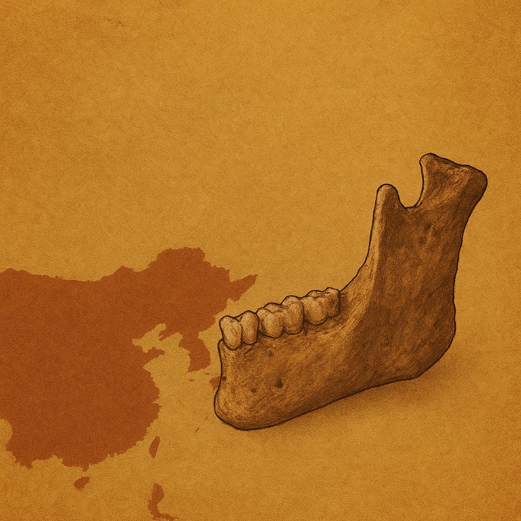 SCICCLTDA's tweet image. Penghu 1 jawbone identified as Denisovan via palaeoproteomics — extends Denisovan range into subtropical East Asia; proteins reveal what DNA can&apos;t.
You can read more at scicc.com.br/blogger.htm#17 #Denisovans