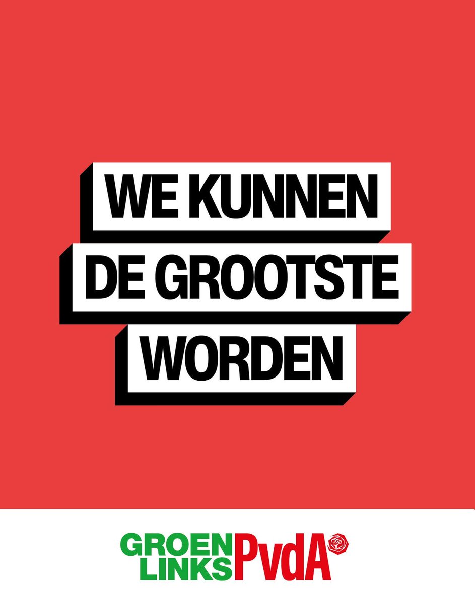 Nog een stem voor <a href="/Lisawesterveld/">Lisa Westerveld 🟥</a> (<a href="/gl_pvda/">GroenLinks-PvdA</a>)!