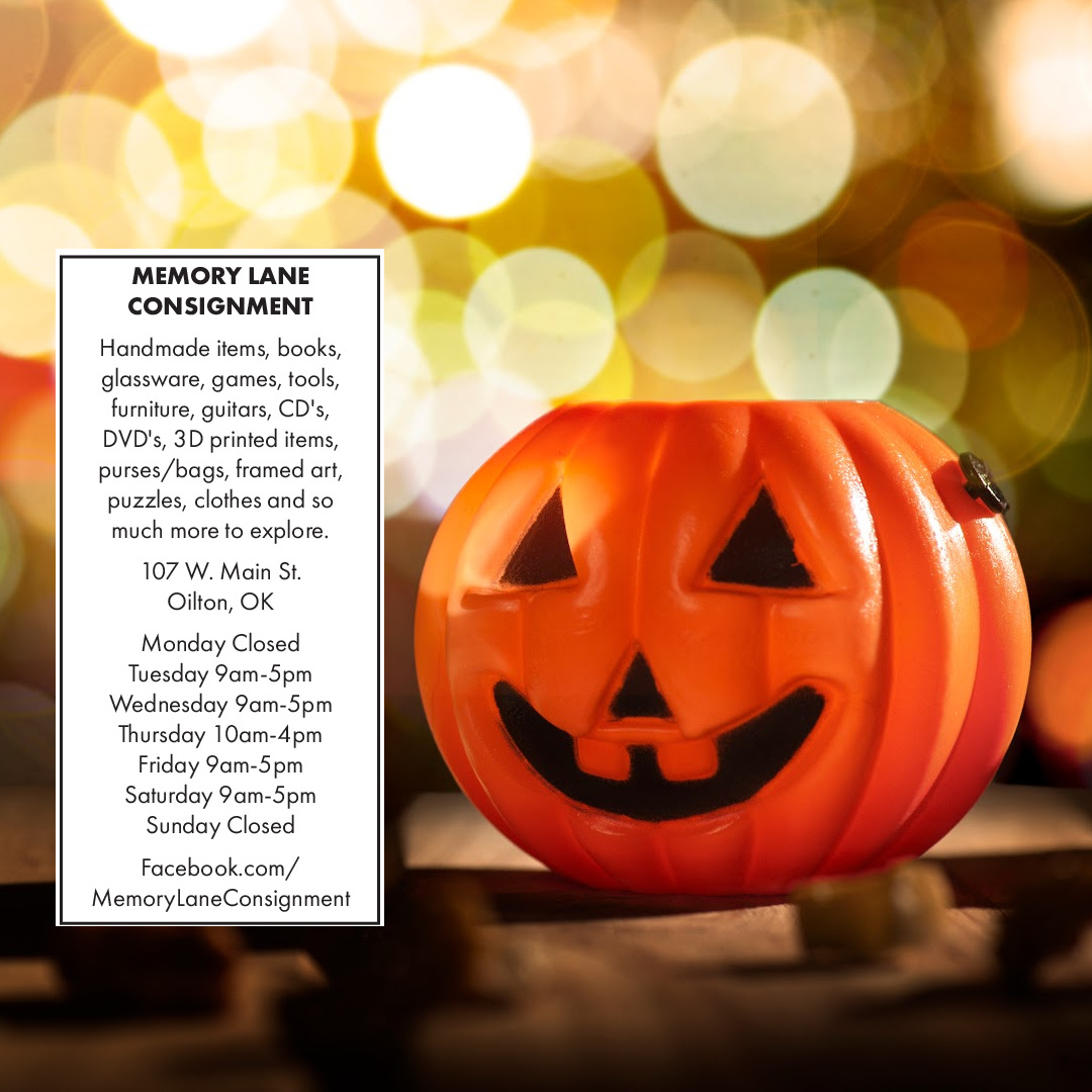 choice_weekly's tweet image. Still time to get these scary good deals at Memory Lane Consignment in Oilton!
#memorylaneconsignment #oiltonok