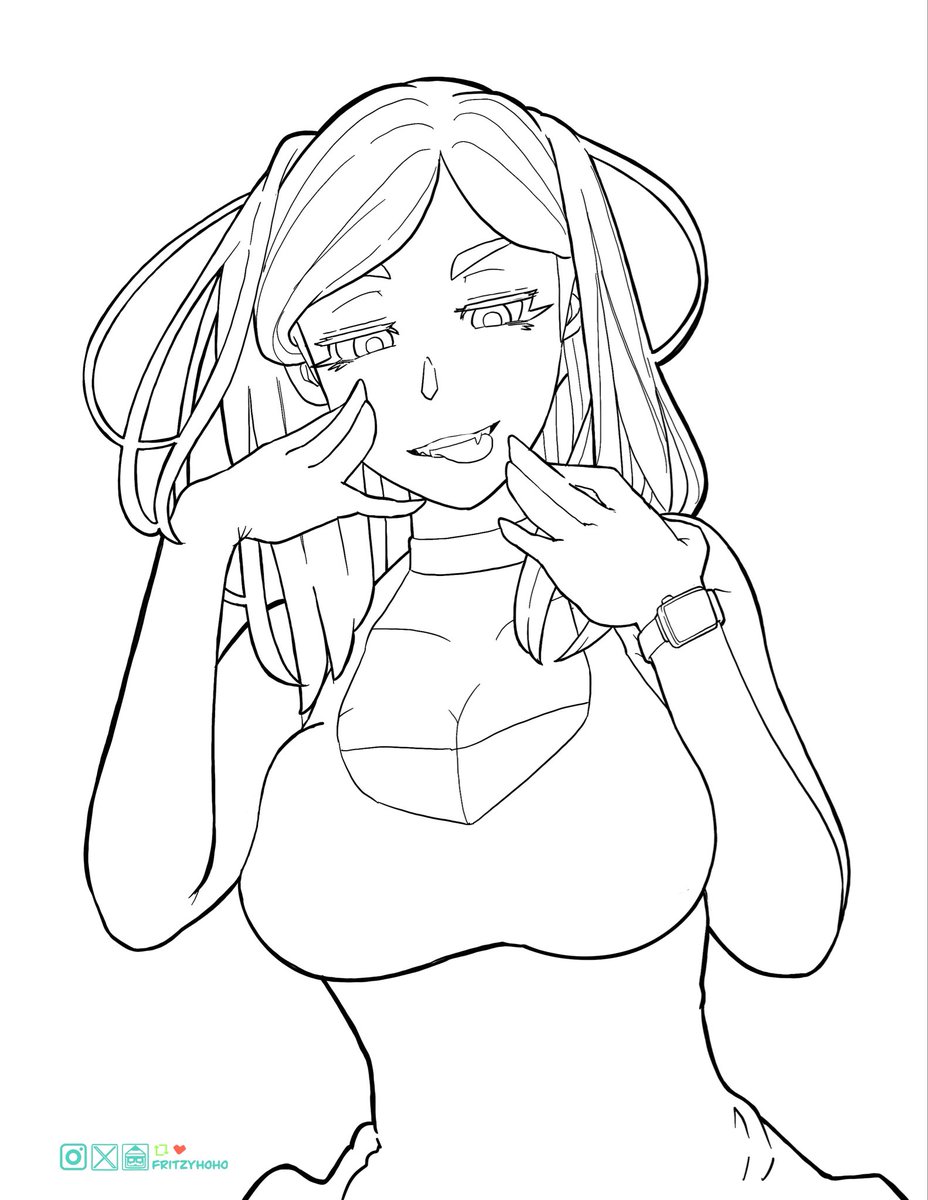 Oc Halloween drawing