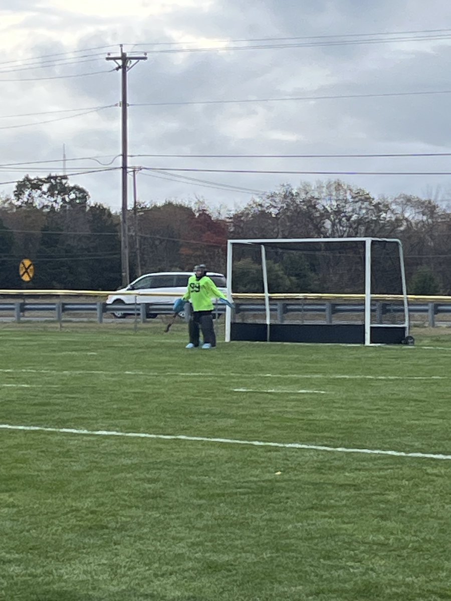 Great team win today! Both levels got the W and played great team ball. Rian stepped up to play JV goalie, Aniyah Addy and Ella got Charged UPPP!!  Thanks Cumberland for honoring our Seniors! 🏑⚡️🏑⚡️