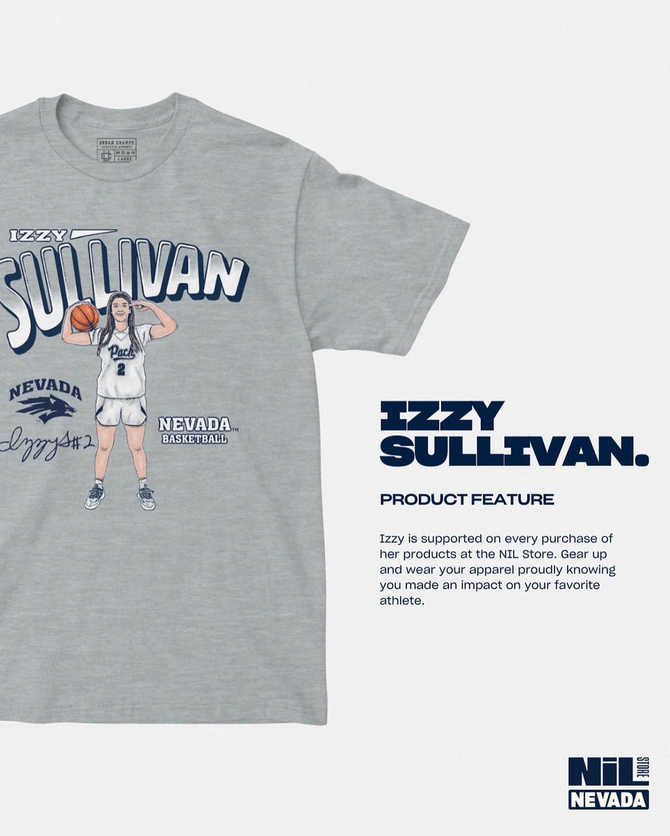 Gear up for <a href="/NevadaWBB/">Nevada Women’s Basketball</a> season with this exclusive release!!