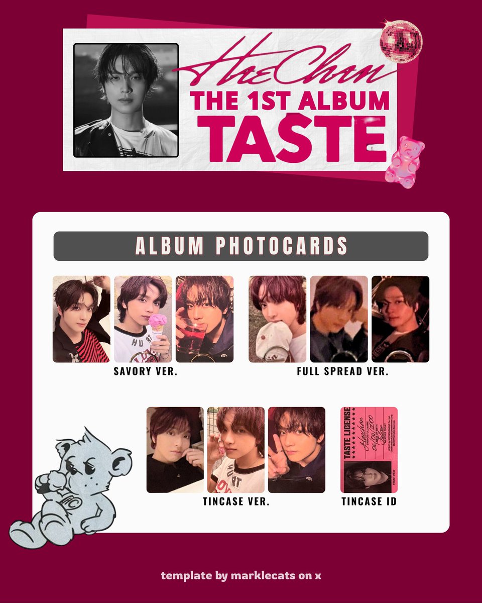 haechanielhc's tweet photo. wtt / want to trade
haechan taste photocard 

have:
- haechan ice cream 
- pob ktown

want: 
- haechan wine / pegang rambut
- aab haechan era taste

good condi! trade by 🍊
wtt nct haechan savory full spread tincase https://t.co/X7T08WXPYM
