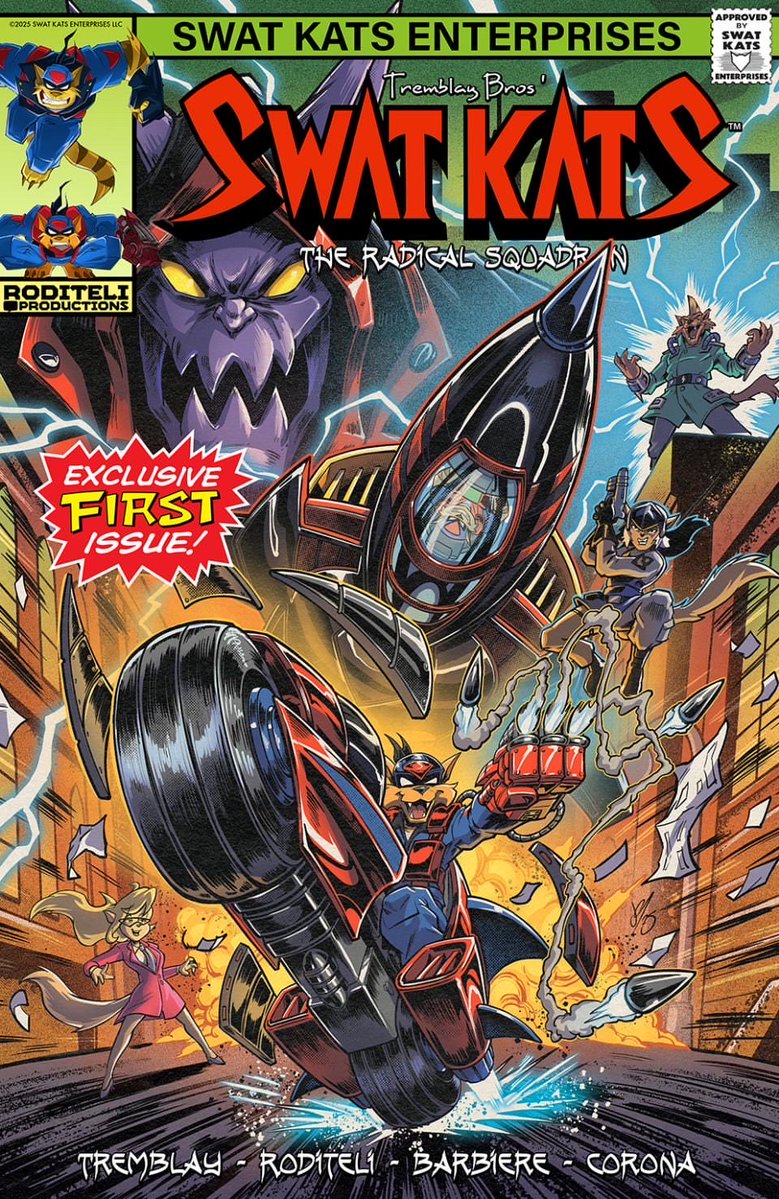 daztibbles's tweet image. My #SWATkats variant cover. The Kickstarter is live and has some amazing rewards.
kickstarter.com/projects/rodit…