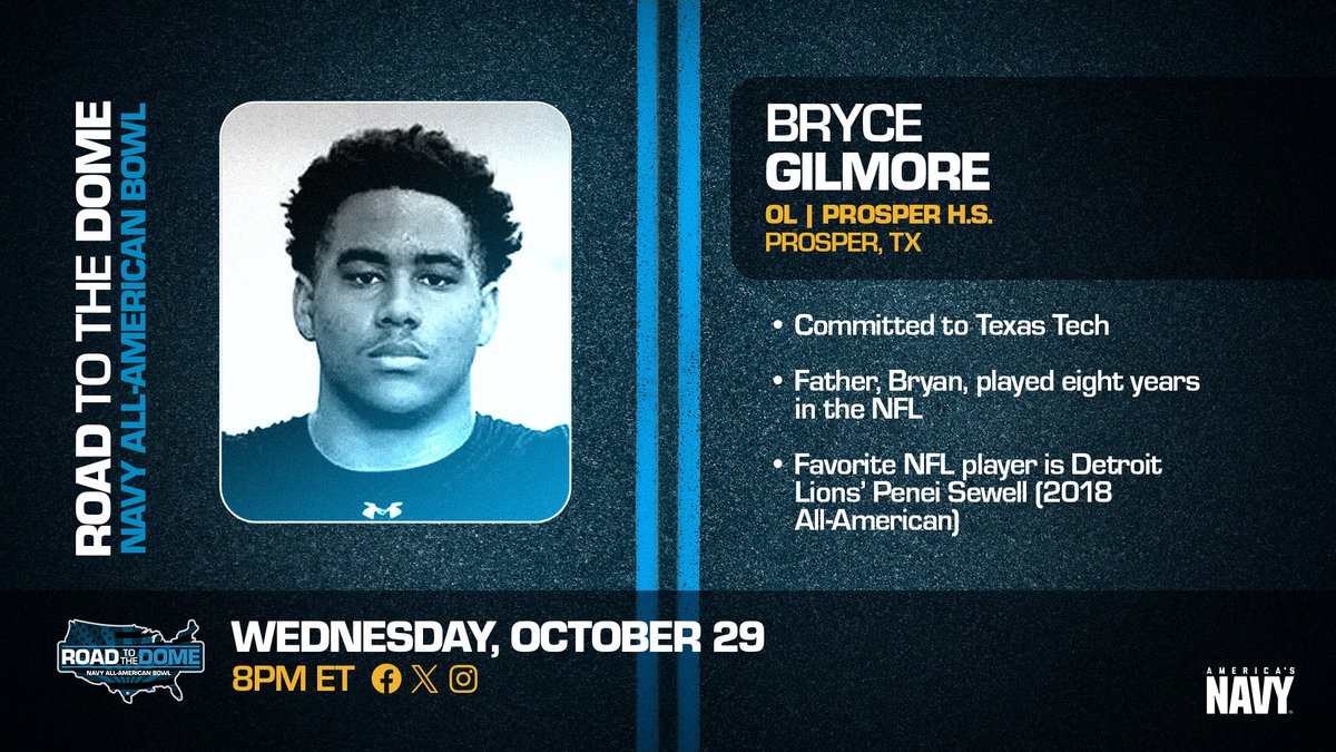⭐️⭐️⭐️⭐️ Bryce Gilmore (<a href="/Bryce_73/">Bryce Gilmore</a>) will be honored as a 2026 Navy All-American tomorrow at 8 pm ET.

#WreckEm 🌵 

#LA26ESTROUNDUP 🐎

#NavyAAB 🇺🇸 <a href="/AmericasNavy/">America's Navy</a>