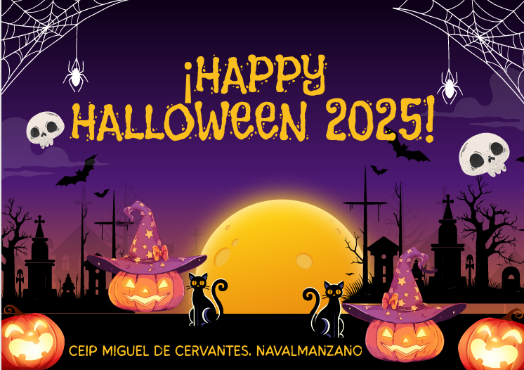 ¿Sabes lo que significa la palabra Halloween? Significa literalmente "víspera de Todos los Santos?