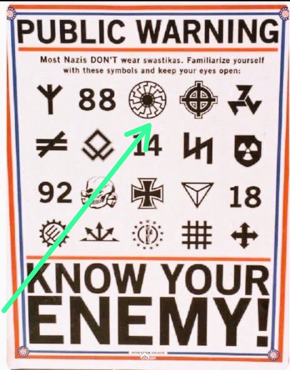 jaide1584712's tweet photo. @iNonso06 @CadamesP the symbol behind them + they were made white https://t.co/iUt5AAKFRO