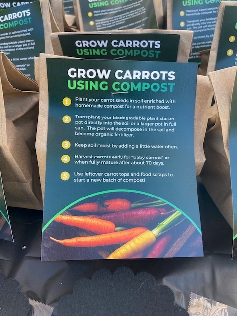 VCPublicWorks's tweet image. 🎃 This past Saturday, October 25th, our IWMD team joined the Girl Scouts of California’s Central Coast at Camp Arnaz for a fun-filled Tent or Treat Event! 👻 ♻️

#IWMD #Sustainability #Composting #GirlScouts #CommunityEvent #TentOrTreat #HalloweenFun #GrowWithUs