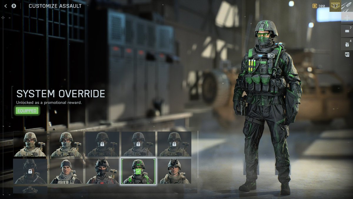 TheGTA6Informer's tweet photo. Here’s a code for the rare Battlefield 6 System Override Skin! 💚

ANAC-DLHB-2MSE-JDR6

We’ll also send a code to a few people that like this post! 👀 https://t.co/IpE82L71ls