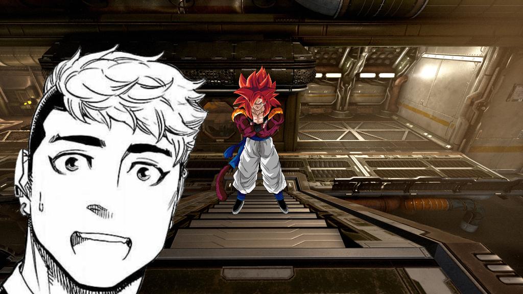 Guys.

It's time to make an interview with a legend.

Nice to finally meet you, Gogeta!